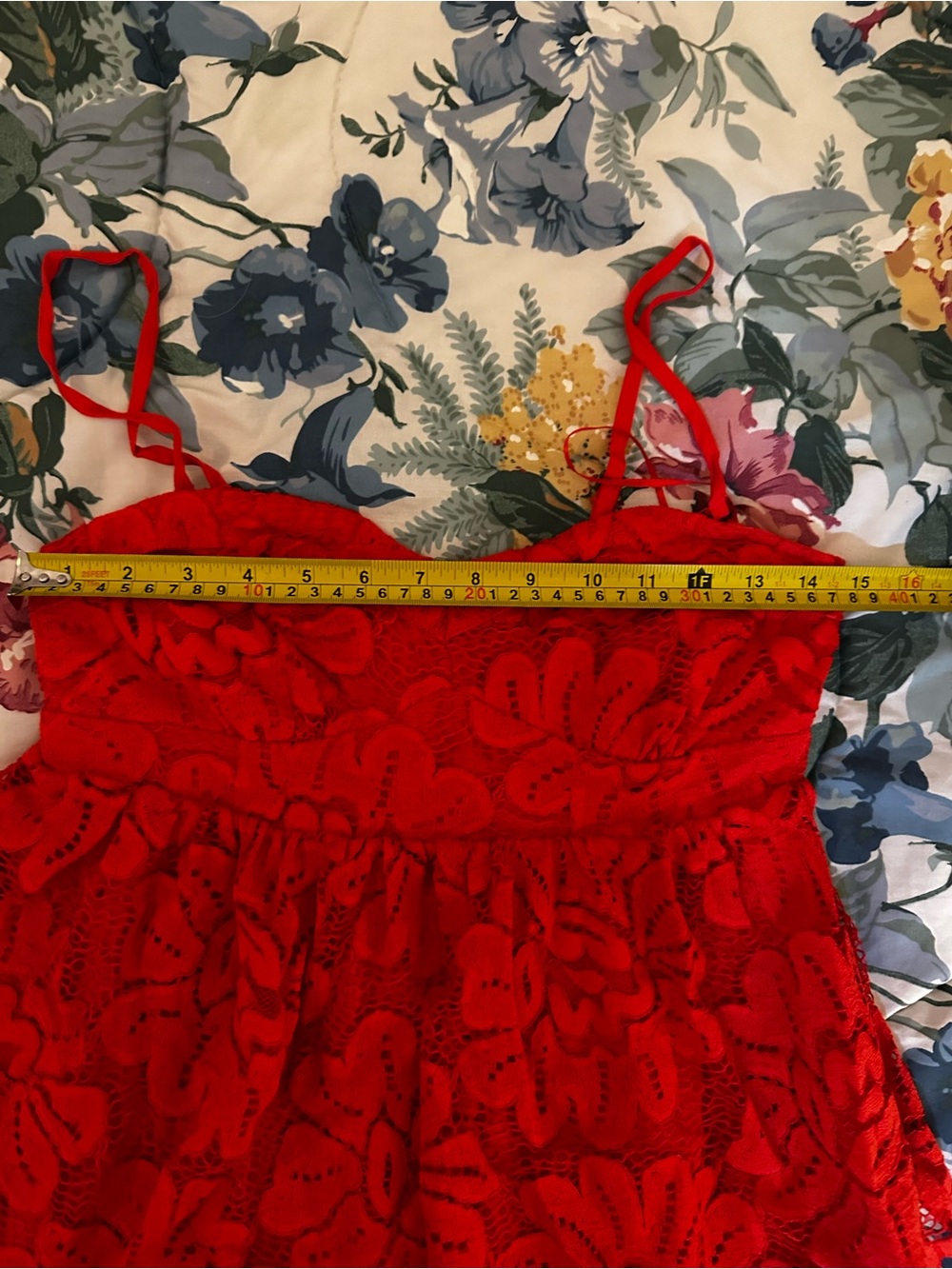 NWT Maeve Red Mini Dress Anthropologie - Picture 12 of 14